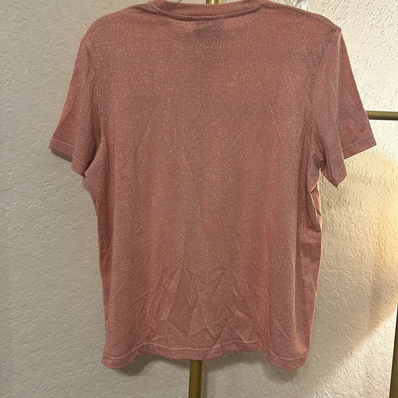 Vintage Susan graver speckled dusty pink shirt a - Picture 5 of 5